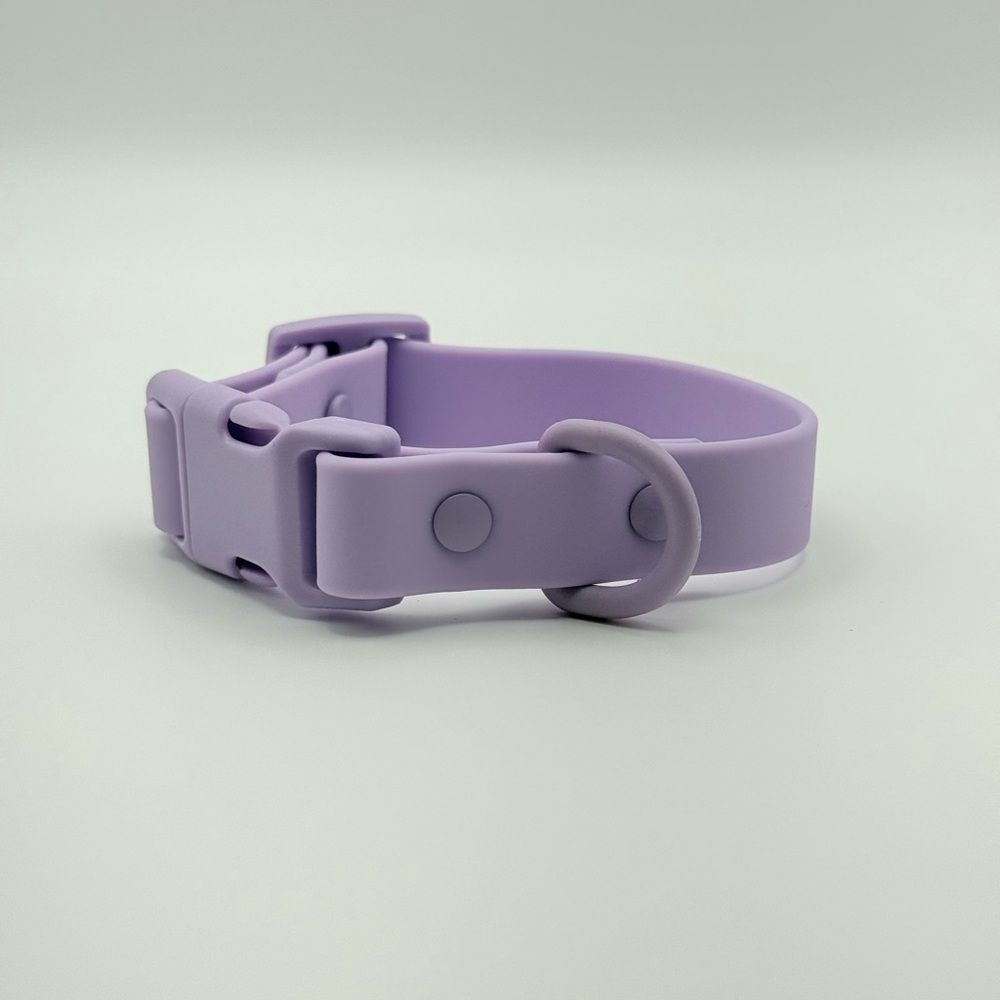 Lavender Waterproof Dog Collar